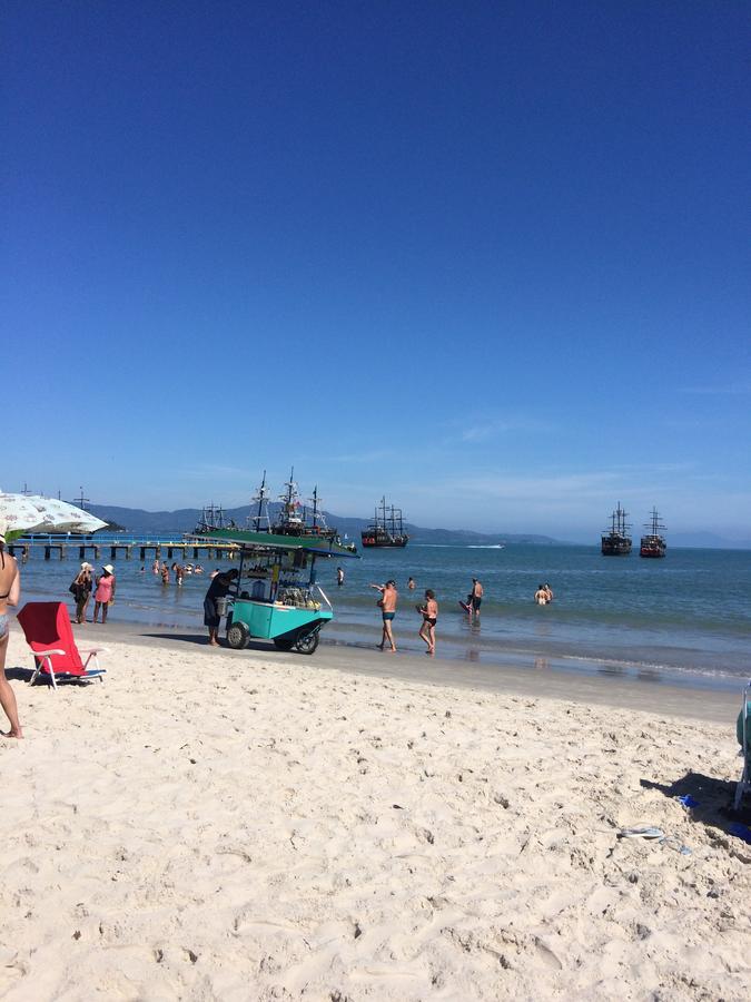 Lindo Apto, 50Metros Do Mar, Ideal Para Familias Florianópolis المظهر الخارجي الصورة